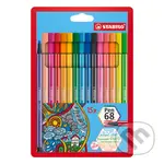 Fixka STABILO Pen 68 sada (15 ks neonová)