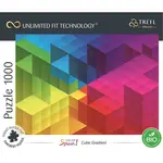 Puzzle Kostkový gradient 1000 dílků