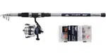 Shakespeare prút salt jetty jouster combo set 2,4 m 20-60 g