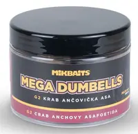 Mikbaits mega dumbells gangster g2 krab ančovička asa 500 ml 24x30 mm