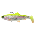 Savage gear gumová nástraha 4d rattle shad trout sinking lemon trout - 12,5 cm 35 g