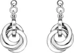 Hot Diamonds Strieborné náušnice Trio DE388