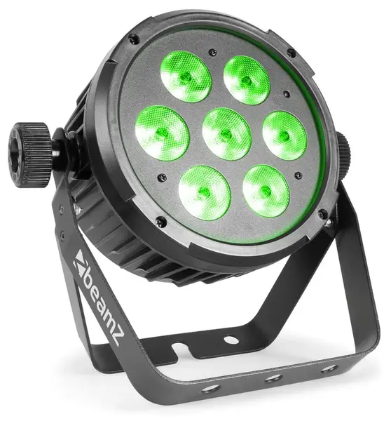 BeamZ BT270 LED Flat Par 7x6W 4in1 RGBW