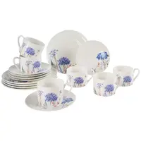 Novel KÁVOVÁ SOUPRAVA jemný kostní porcelán (fine bone china) keramika
