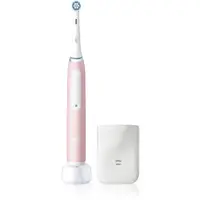 Oral-B iO3 Sensi Clean elektrický zubní kartáček s pouzdrem na nabíječku Blush Pink 1 ks