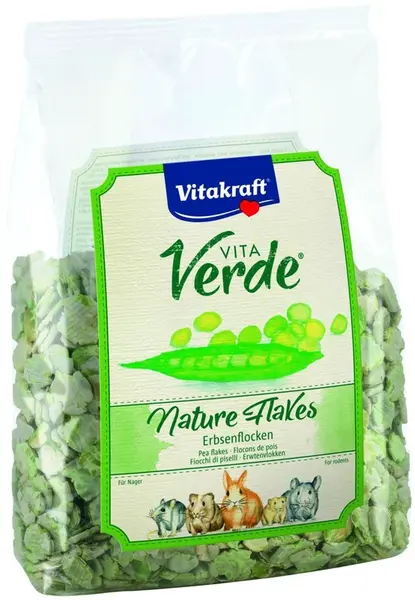 Vitakraft Vita Verde Nature Flakes - hrachové vločky 500 g