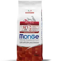 Monge Speciality Line Mini Adult Monoprotein suché krmivo pre psov - jahňacina, ryža a zemiaky 7,5 kg