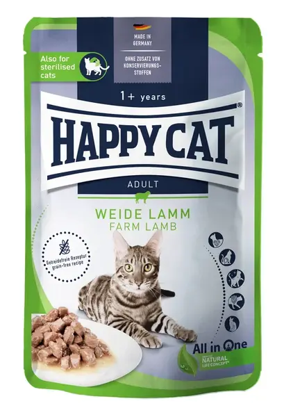 Happy Cat Culinary Weide Lamm kapsičky - Jehněčí 85 g