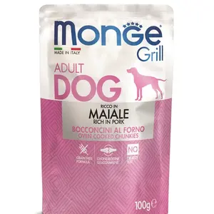 Monge Grill Dog Adult - vepřové 100 g