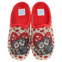 Dámské domácí pantofle Medi Line 147-025 rojo 39