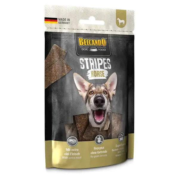 Belcando Stripes Snack - koňské plátky 70 g