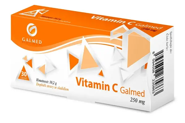 Galmed Vitamín C 250 mg 30 tablet
