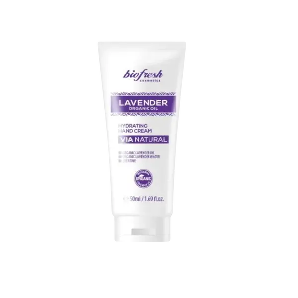 BIOFRESH Hydratační krém na ruce s organickým levandulovým olejem Lavender 50 ml