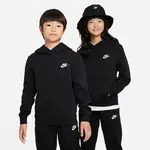 Nike Sportswear Mikina 'Club Flc'  čierna / biela