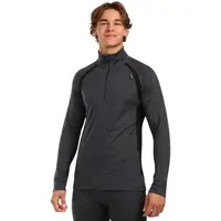 KILPI JAGER Pánské merino triko s dlouhým rukávem, tmavě šedá, velikost XXXL