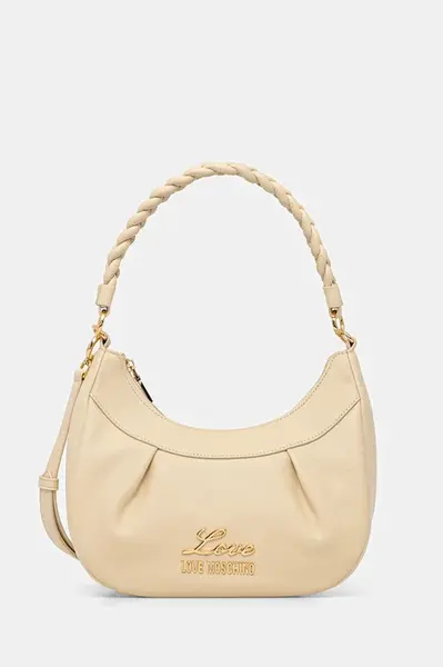 Kožená kabelka Love Moschino