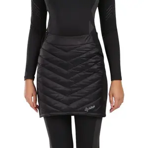 KILPI TANY Dámská zateplená sukně, černá, velikost