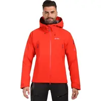 KILPI TRINITY Pánská hardshellová bunda, červená, velikost