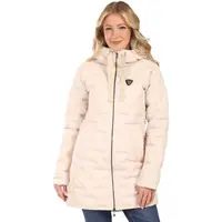 KILPI BELIZE Dámský zimní kabát, béžová, velikost