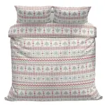 Povlečeme vše Bavlněné povlečení Červená zima 140x200, 70x90 cm