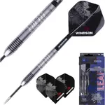 Windson DARK MAPLE LEAF 23 G Set šípok s kovovými hrotmi, mix, veľkosť