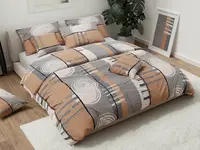 Bavlnené obliečky PINIA sivé Rozmer obliečky: 70 x 90 cm | 140 x 220 cm