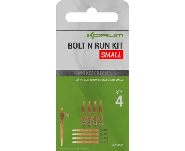 Korum montáž smokescreen bolt n run kit - large