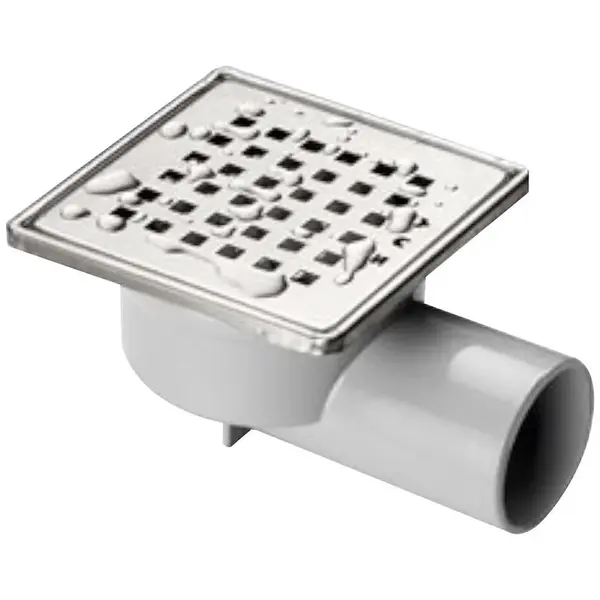 Podlahový odtok Axus mat 10x10 otočný 360 FI50