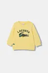 Detská bavlnená mikina Lacoste
