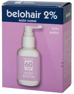 BELOHAIR 2 % dermální roztok 60 ml