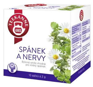 TEEKANNE Spánek+nervy bylinný čaj 10 x 2 g