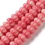 Synthetic Coral Dyed Beads Strands