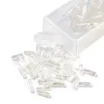 10G Ceylon Glass Twist Bugle Beads