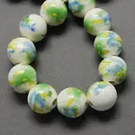 Handmade Printed Porcelain Beads