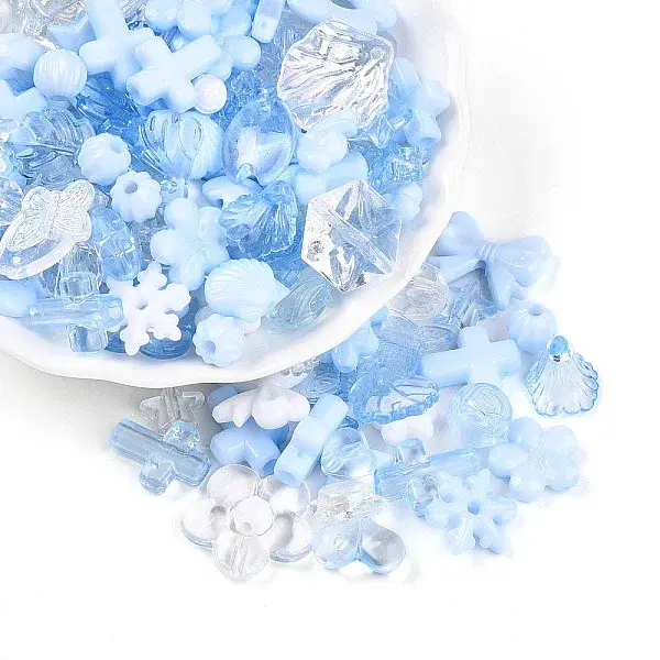 Transparent & Opaque Acrylic Beads