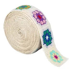 5 Yards Polyester Embroider Ribbon