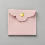 Square Veleteen Cloth Jewelry Packaging Bags with Snap Button