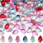 150Pcs 6 Colors Transparent Glass Beads