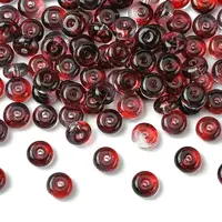 10G Electroplate Transparent Colours Rainbow Glass Seed Beads