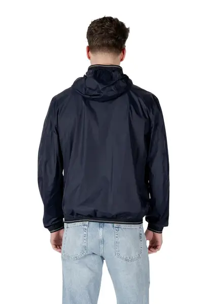 Blauer pánská bunda s kapucí