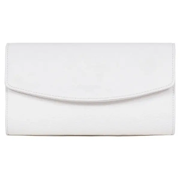 Dámska listová kabelka Hexagona Barbara - biela