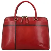 Dámska kožená kabelka do ruky vínová - Katana Arifa