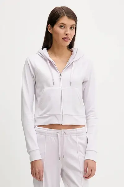 Velurová mikina Juicy Couture