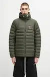 Péřová bunda Fjallraven Expedition zelená barva, zimní, F86121