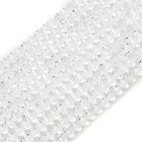 Transparent Glass Beads Strands