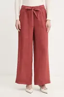 Lněné kalhoty Marella UOMO