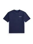 Polo Ralph Lauren Tričko  námornícka modrá / biela