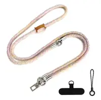 UNI ALIGATOR MACHRŠŇŮRA 3v1 pro mobilní telefon, mix pink