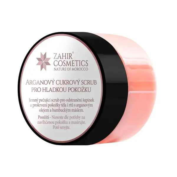 ZAHIR COSMETICS Arganový cukrový scrub pro hladkou pokožku 25 ml