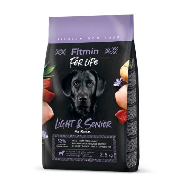 Fitmin For Life Light & Senior krmivo pro psy 2,5 kg